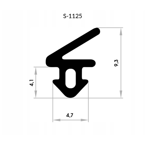 Seiletech.de Joint de fenêtre, S-1559, 15 m