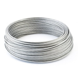 Câble d'acier galvanisé 5mm Torons 6x7