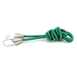 Corde élastique avec crochet Expandor Corde en caoutchouc VERTE 4mm