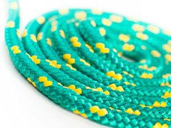 Cordage en polypropylène Cordage de voile tressé VERT 4mm