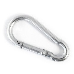 Mousqueton de pompier pour corde galvanisé 12x140mm