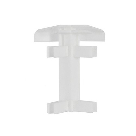Bande de moquette coin extérieur BLANC