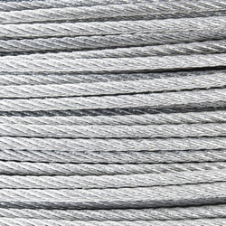 Câble d'acier galvanisé 3mm Strand 1x19