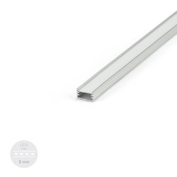 Profilé ALU SLIM 1m - 2m + Abat-jour Satin