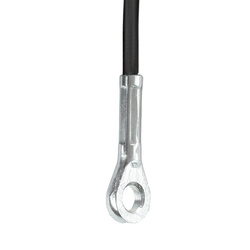 Câble en acier pour oeillet d'équipement de fitness - câble de remplacement de câble en acier de fitness à oeillet 4/5,2 mm