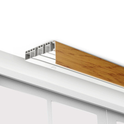 Plaque de recouvrement 50mm de rail de plafond PVC OLIVE 1m