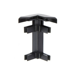 Bande de moquette coin extérieur NOIR