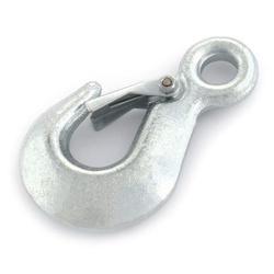 Crochet avec linguet de sécurité Galvanisé 1000kg 1T