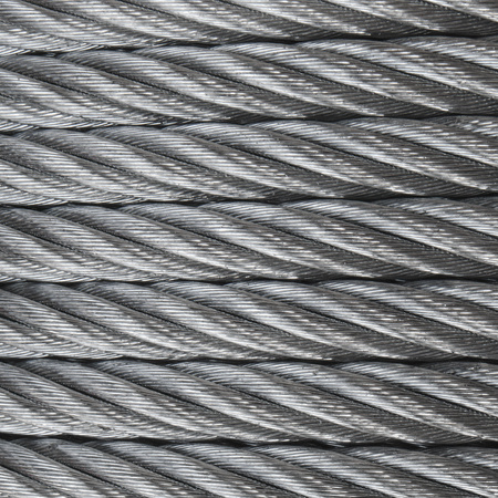 Câble d'acier Galvanisé 10mm Toron 6x12+7FC