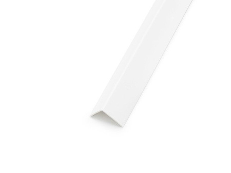 PVC Angle de protection 20x10mm BLANC 1m 
