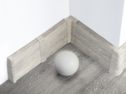 75mm PVC 2m plinthe LUCKNOR + 5 vis GRATUITEMENT !