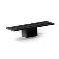 Arrêtoir de rail de plafond en PVC 1 voie COMBINAISON 2 pièces