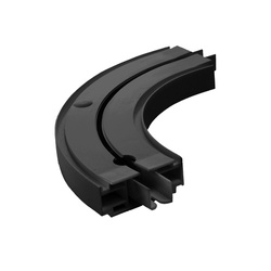 ARCHITECTURE FINALE pour les rails de rideaux de plafond en PVC 1-LINE SET RIGHT & LEFT