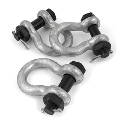 Manille incendie OMEGA classe 6 avec dispositif de sécurité 2T