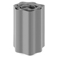 Bordure ondulée 9m hauteur 25cm GRIS CLAIR