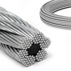 Câble d'acier galvanisé 4mm Strand 6x19