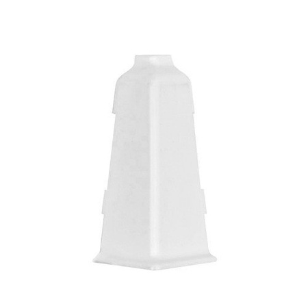 Angle extérieur pour garniture en PVC 70mm BLANC
