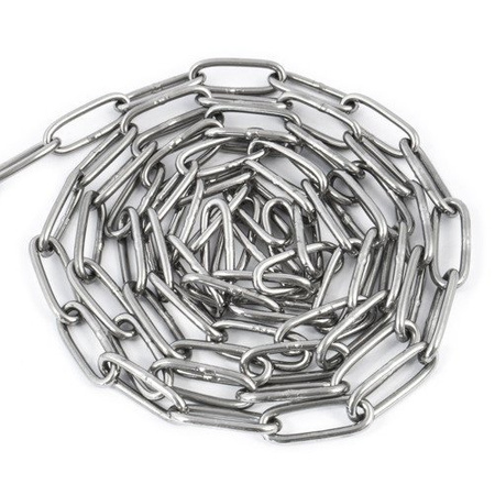 Chaîne en acier inoxydable DIN 5685 3mm