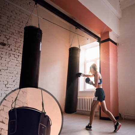 Câble d'acier en PVC transparent avec boucles Corde à œillets 2/3mm 6x7