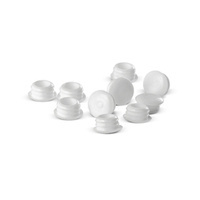 Capuchons de rail de plafond PVC 10 pcs.
