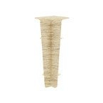 Pièce d'angle intérieur pour plinthe en PVC de 75mm MALAJSKI OAK