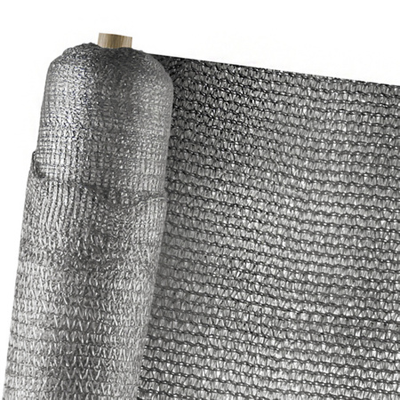 Grillage d'ombrage 90% gris pour clôture 150cm + serre-câbles noirs gratuits