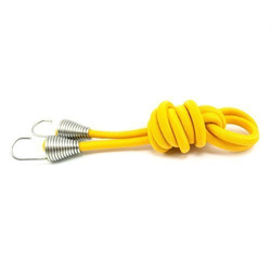 Corde élastique avec crochet Expanseur en caoutchouc JAUNE 4mm