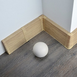 Plinthe 75mm PVC 2m ALCANTRA OAK + 5 vis GRATUITES !