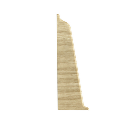 Terminaison gauche pour plinthe en PVC 70mm SECESSIONAL ORZECH