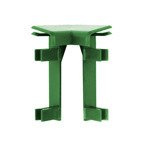 Coin intérieur de la latte de tapis Vert bouteille