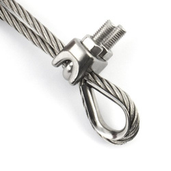 Pince à câble en acier inoxydable résistant aux acides 6mm