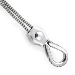 Câble d'acier Galvanisé 14mm Toron 6x37