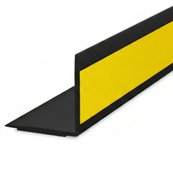 PVC Angle de protection 40x40mm NOIR 1m 
