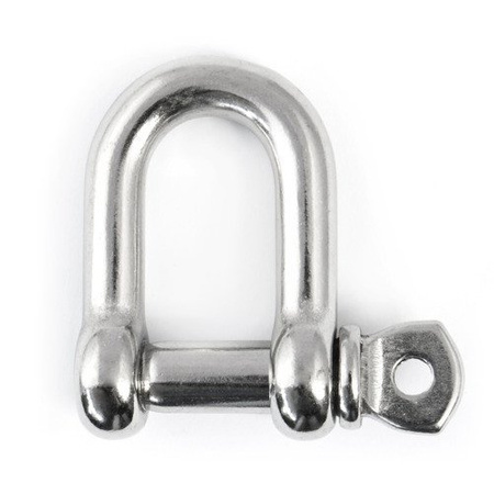 Manille en acier inoxydable résistante à l'acide droite oblongue 22mm