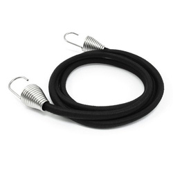 Corde élastique avec crochet Expandor Corde en caoutchouc NOIRE 12mm