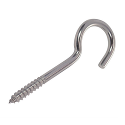 Vis à bois avec crochet V4 4,8x65mm