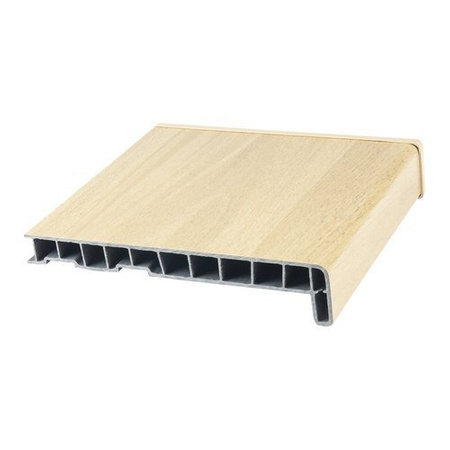 Rebord de fenêtre à chambre intérieure en PVC Hêtre 20cm de large