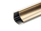 Bordure de comptoir pour plans de travail de cuisine PVC PVC MINI 15mm CHROME