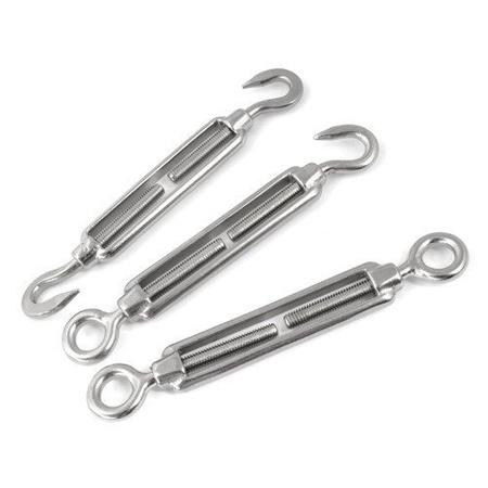 Crochet tendeur en acier inoxydable - Crochet M10