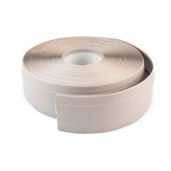 Plinthe en caoutchouc 50x15mm beige