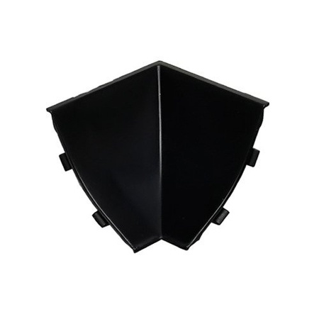 Moulure d'angle angle intérieur 23mm NOIR