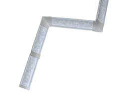 Bandeau de table pour plan de travail de cuisine PVC PVC 23mm STONE GRIGIO + vis GRATIS !