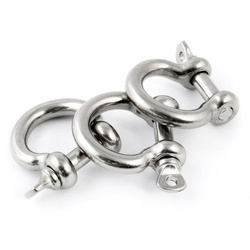 Manille en acier inoxydable résistante à l'acide OMEGA 13mm