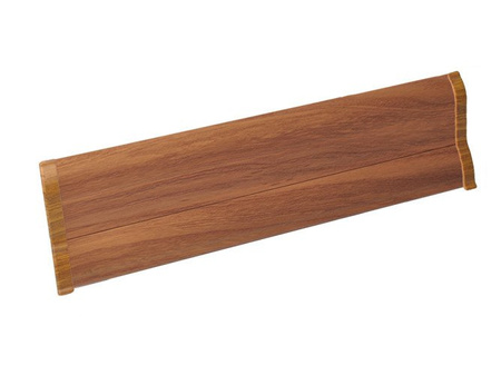 62mm PVC 2.5m HERITAGE OAK skirting board + 5 vis GRATUITES !