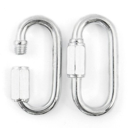 Maillon boulonné Maillon de chaîne zingué 10mm