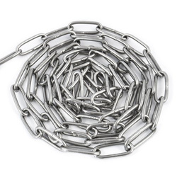 Chaîne en acier inoxydable DIN 5685 3mm