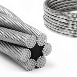 Câble d'acier galvanisé 16mm Strand 6x37