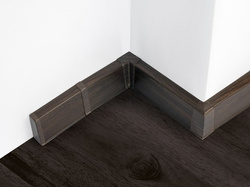 Plinthe 55mm PVC 2.5m WENGE + 5 vis GRATUITES !
