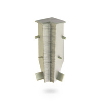 Angle intérieur pour plinthe en PVC de 60 mm GRENLANDIA