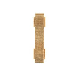Raccord de plinthe en PVC 62mm GOLDEN OAK